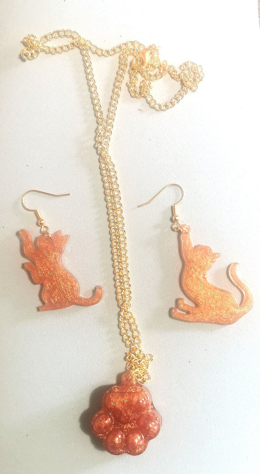 Set gioiello Gatto
