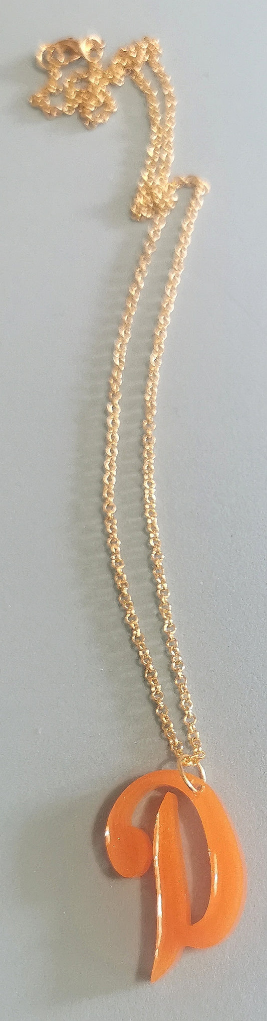 Collana con iniziale